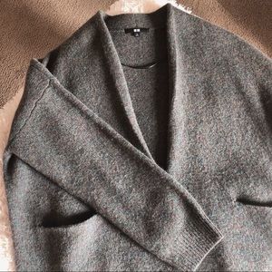 NWOT Uniqlo Wool Knit Cardigan